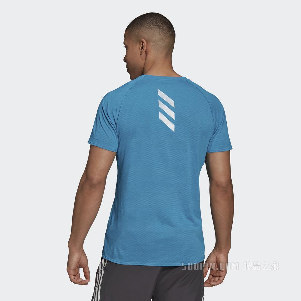 ADI RUNNER TEE 新款夏季跑步运动短袖T恤