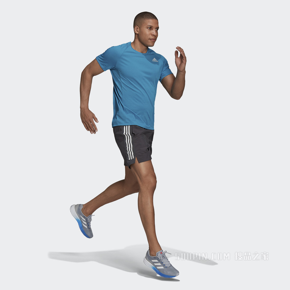 ADI RUNNER TEE 新款夏季跑步运动短袖T恤