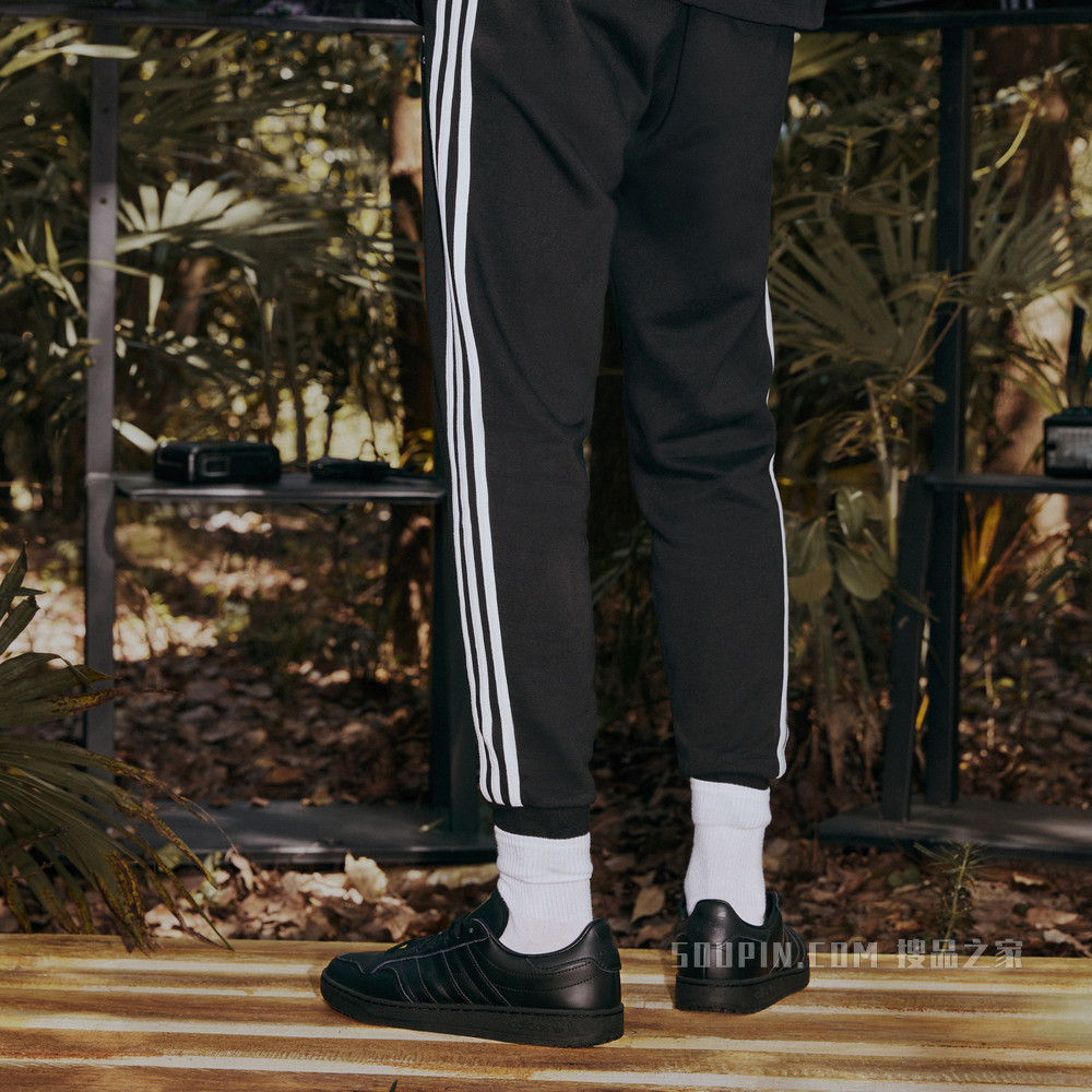 3-STRIPES PANT 加绒运动束脚裤