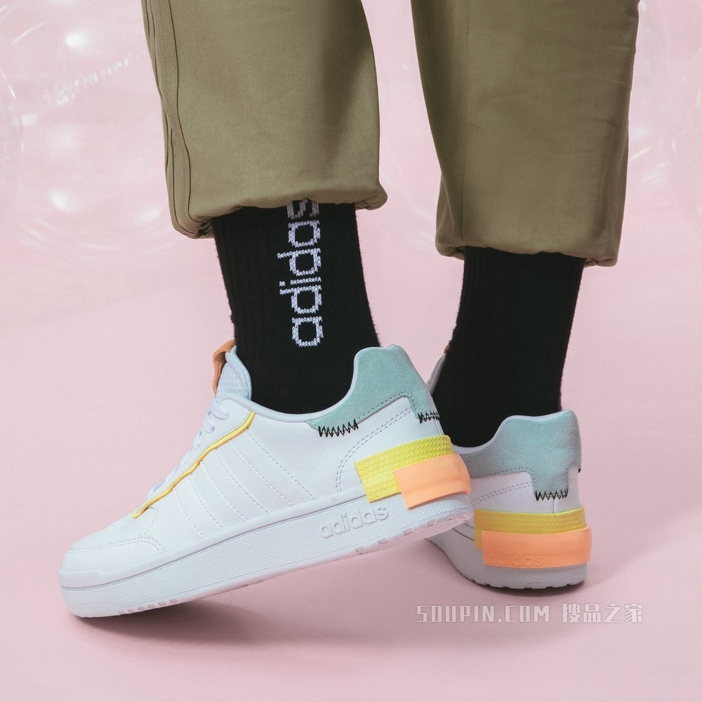 adidas neo POSTMOVE SE 新款休闲篮球鞋