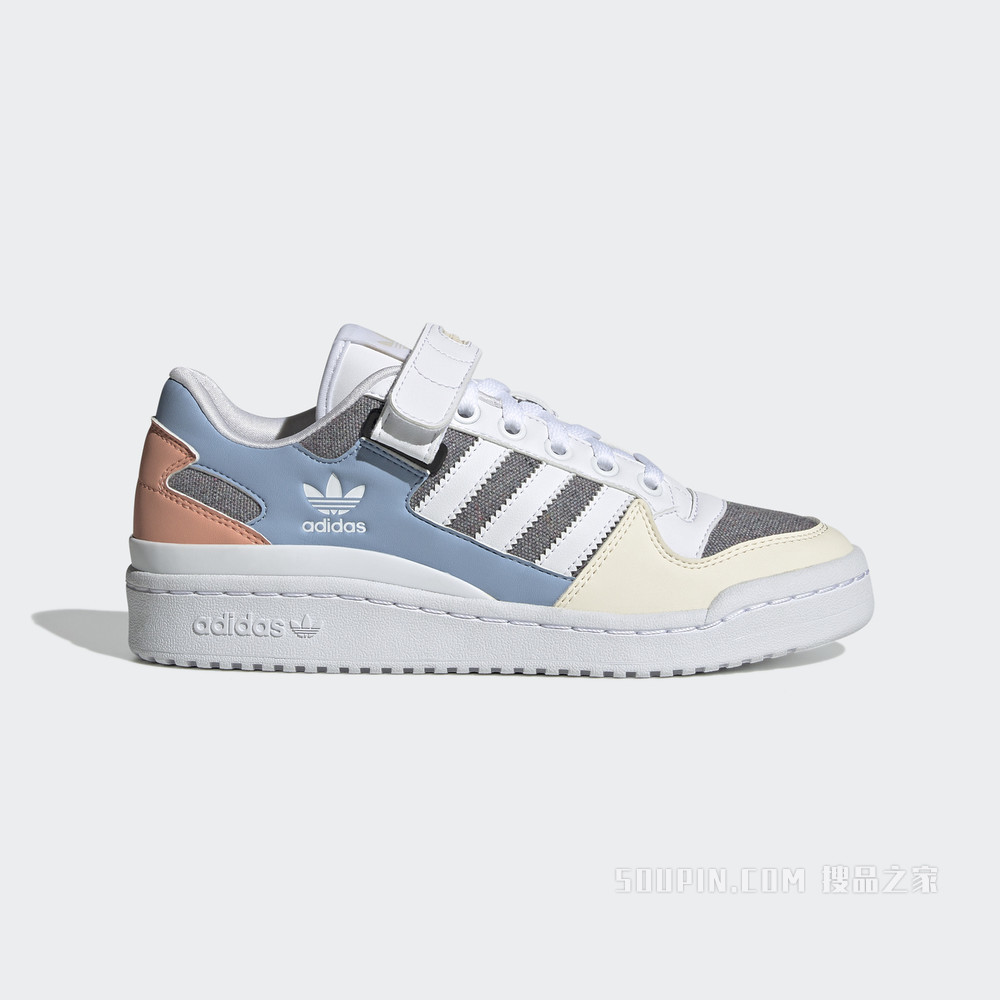 FORUM LOW W Multicolor Canvas 经典运动鞋