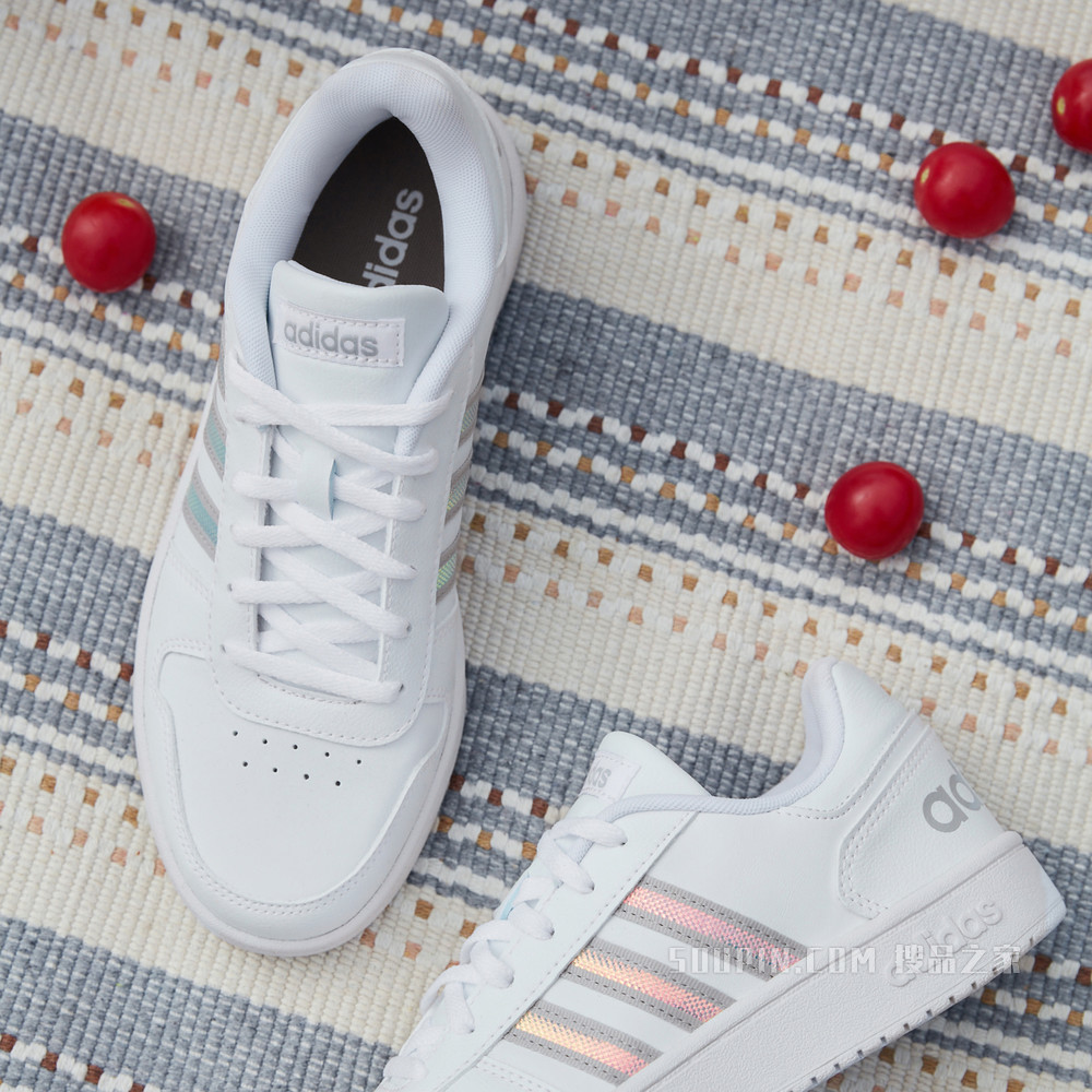 adidas neo HOOPS 2.0 休闲运动小白鞋