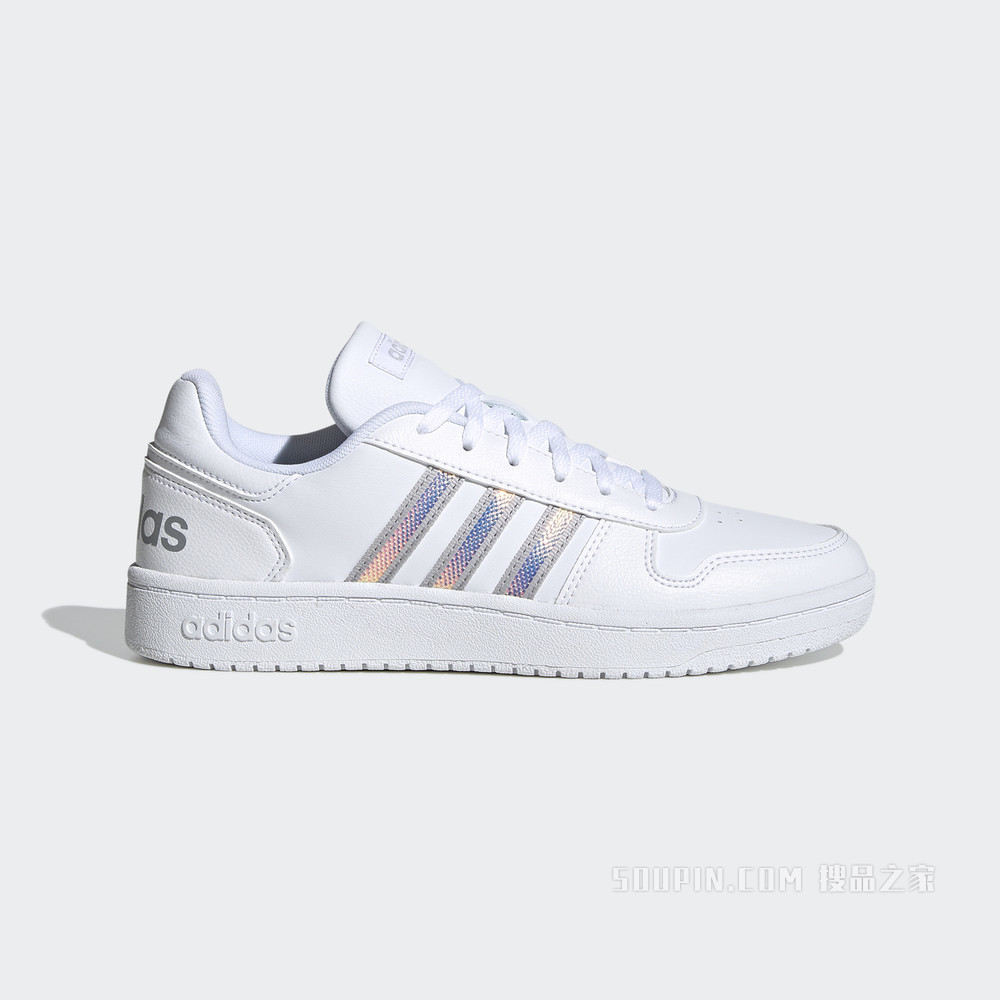 adidas neo HOOPS 2.0 休闲运动小白鞋