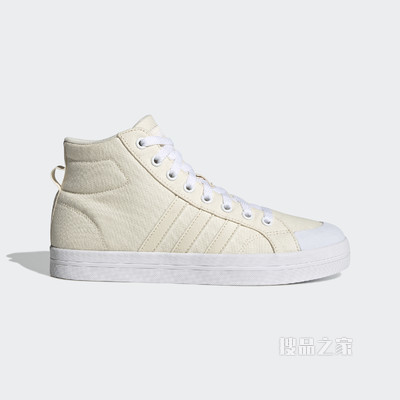 adidas neo BRAVADA MID 新款中帮休闲帆布鞋