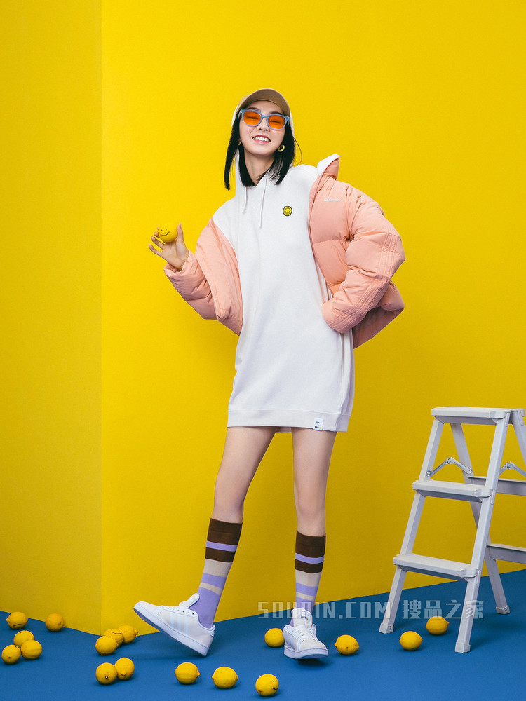 adidas neo GRAND COURT SMILEY笑脸联名新款低帮休闲运动鞋板鞋