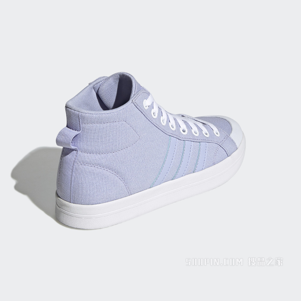 adidas neo BRAVADA MID 新款中帮休闲帆布鞋