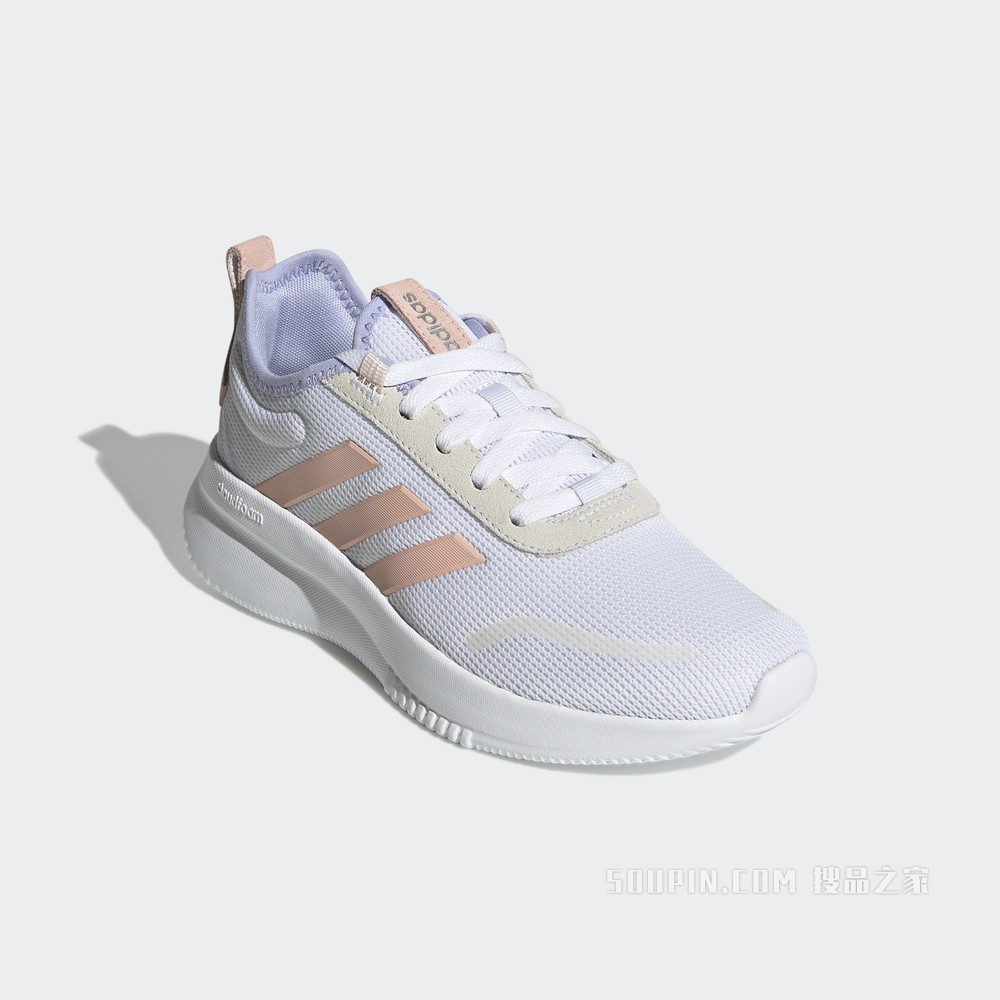 adidas neo LITE RACER REBOLD 新款低帮休闲运动厚底增高鞋