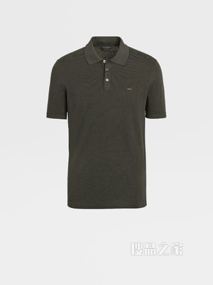Zegna XXX 系列针织棉质 POLO 衫