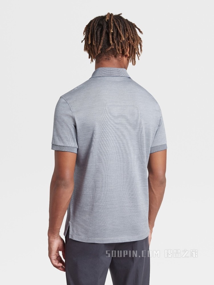 桑蚕丝及棉布 POLO 衫