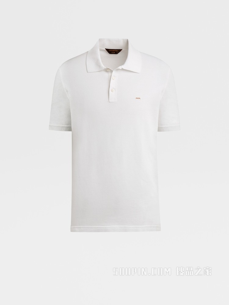 Couture 全棉珠地布 Polo 衫