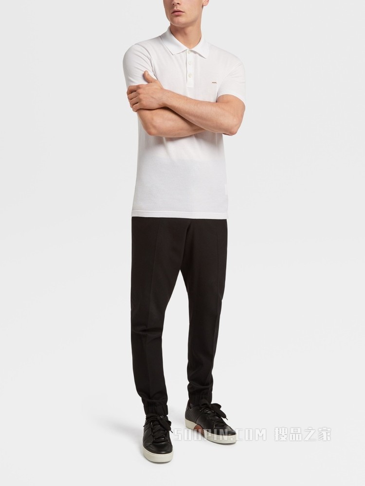 Couture 全棉珠地布 Polo 衫
