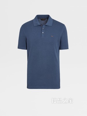 Zegna XXX 系列针织棉质短袖 Polo 衫