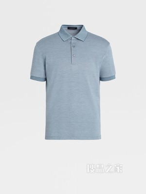 桑蚕丝及棉布 POLO 衫