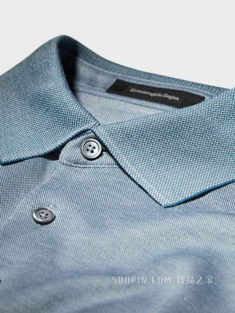 桑蚕丝及棉布 POLO 衫