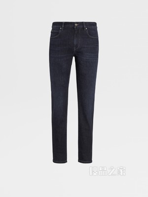 弹力棉质 Luxe Twill 五口袋牛仔裤