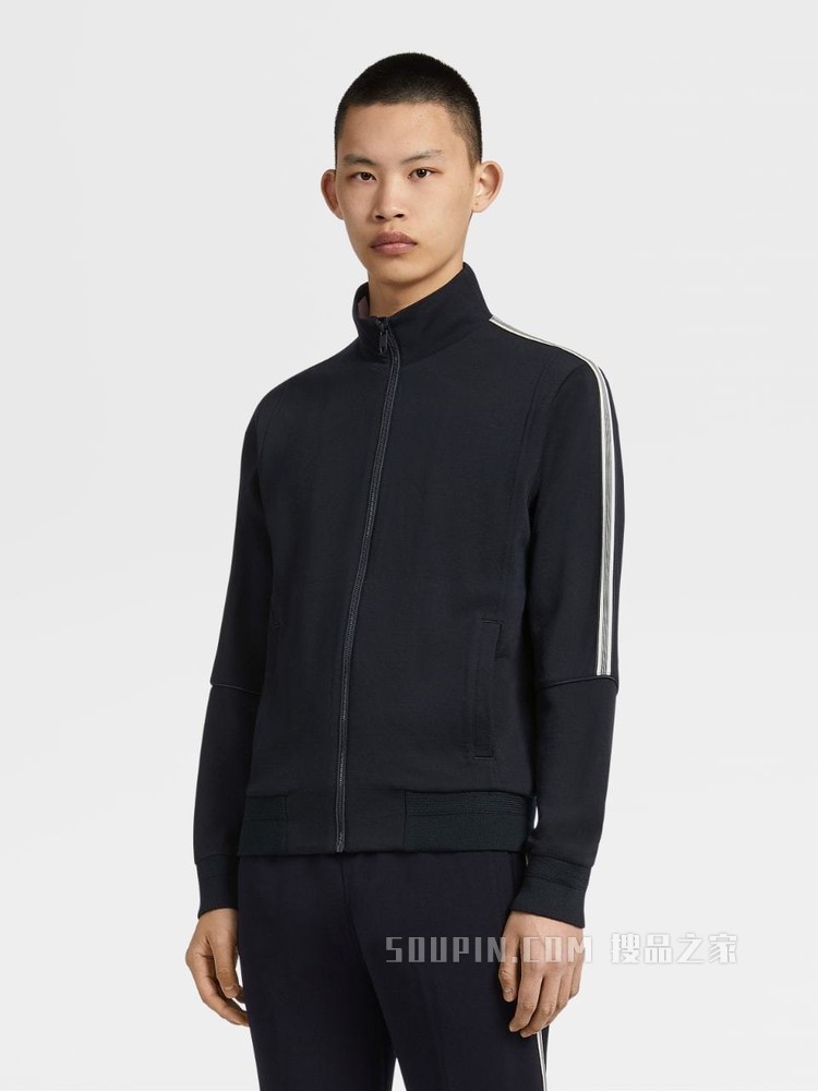 Techmerino™ 羊毛全拉链运动衫