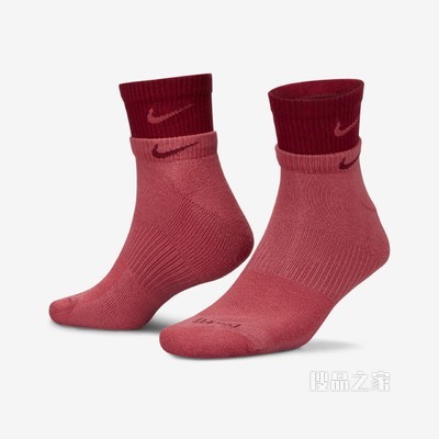 Nike Everyday Plus Cushioned Ankle 训练袜（1 双）