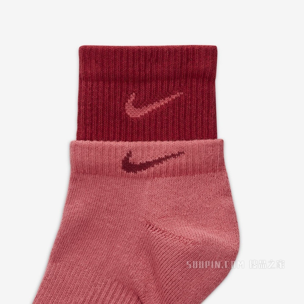 Nike Everyday Plus Cushioned Ankle 训练袜（1 双）