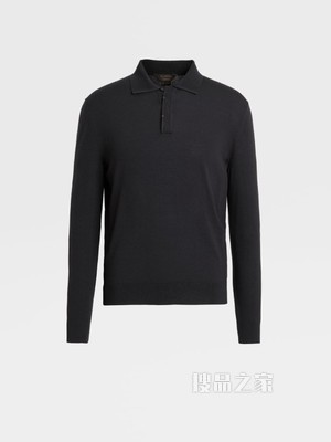 Zegna XXX 系列 CENTOVENTIMILA 羊毛 POLO 衫