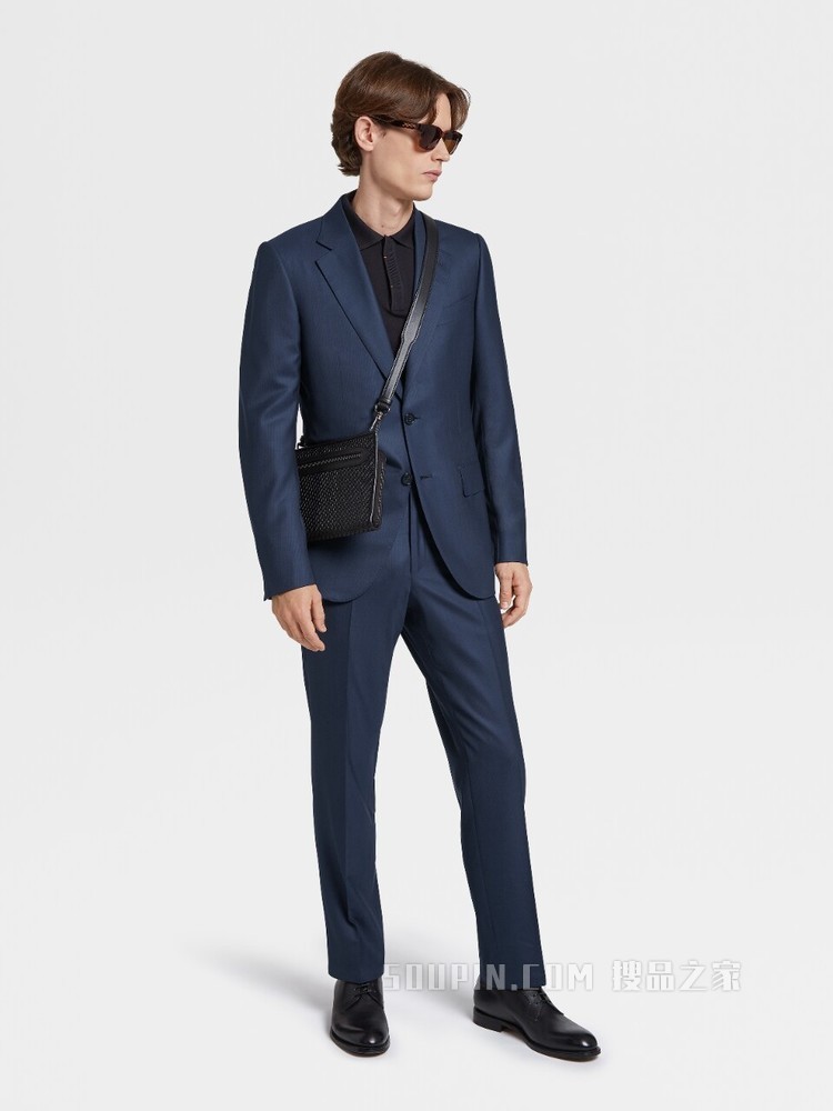 Zegna XXX 系列 CENTOVENTIMILA 羊毛 POLO 衫