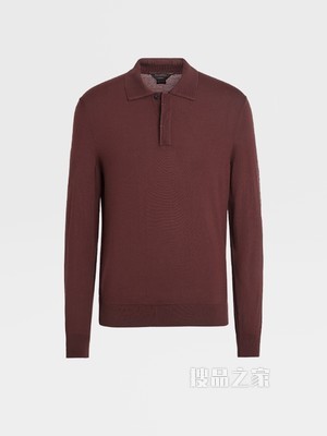 Zegna XXX 系列 CENTOVENTIMILA 针织羊毛 POLO 衫