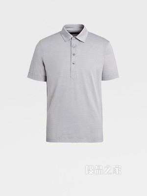 LEGGERISSIMO 棉及桑蚕丝 POLO 衫