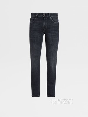 弹力棉质 Luxe Twill 五口袋牛仔裤