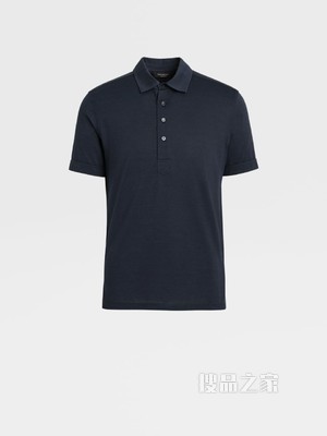 LEGGERISSIMO 棉及桑蚕丝 POLO 衫