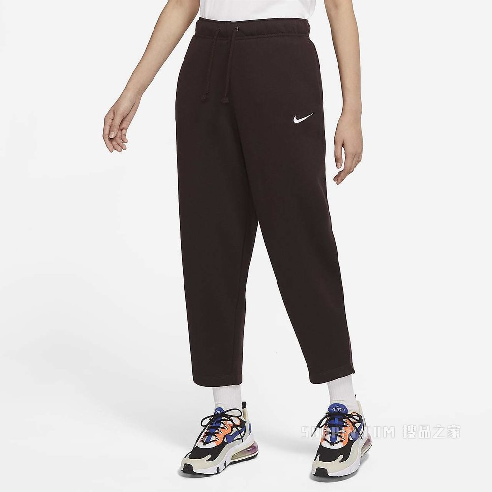 Nike Sportswear Collection Essentials Curve 女子起绒长裤