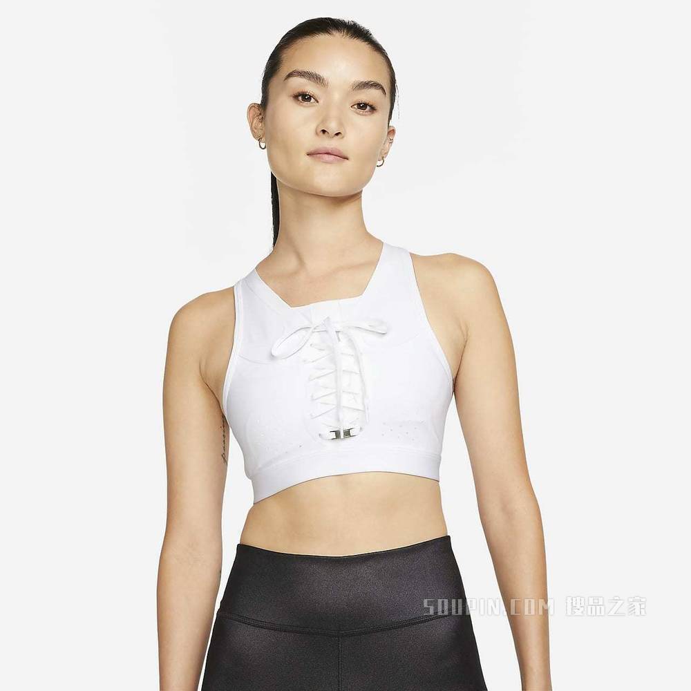 Nike Dri-FIT Swoosh Air Force 1 Laced 女子中强度支撑运动内衣