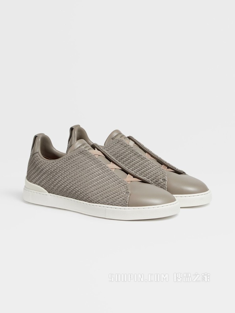 PELLE TESSUTA™ 小牛皮 Triple Stitch 运动鞋