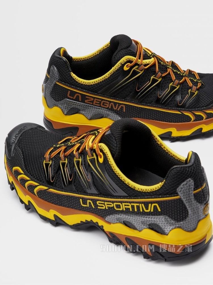 Zegna × La Sportiva 联名 Ultra Raptor 跑步鞋