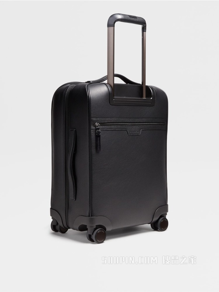 TRAVELER 粒面小牛皮拉杆箱