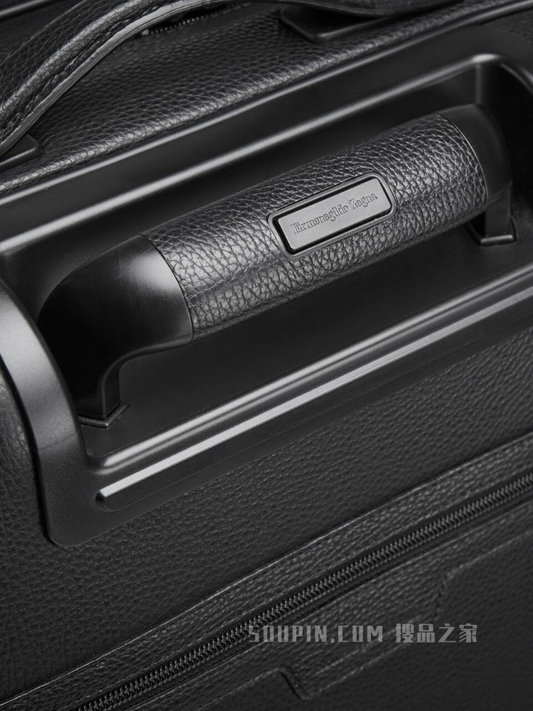TRAVELER 粒面小牛皮拉杆箱