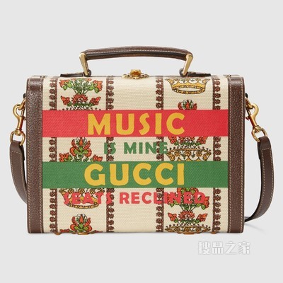 Gucci 100特别系列化妆包 象牙白色提花