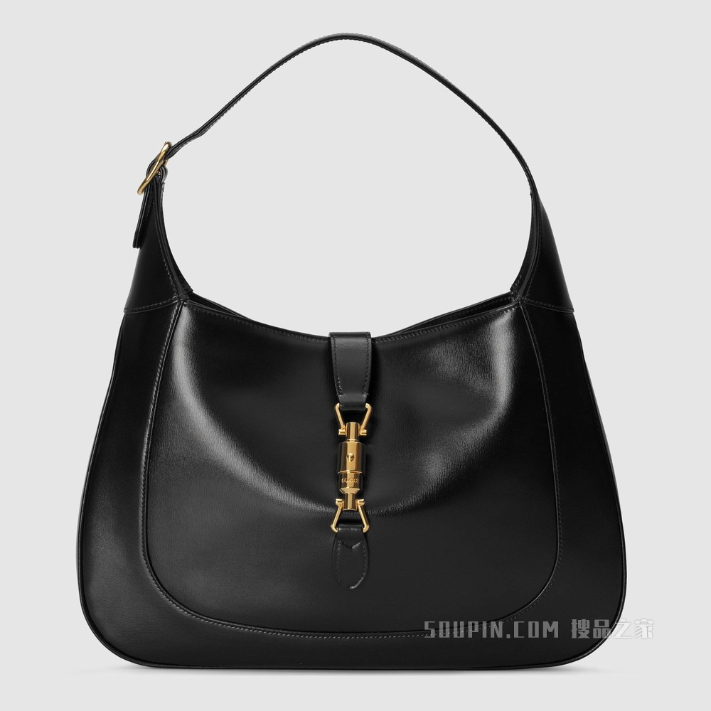 Jackie 1961系列中号手袋 黑色皮革
