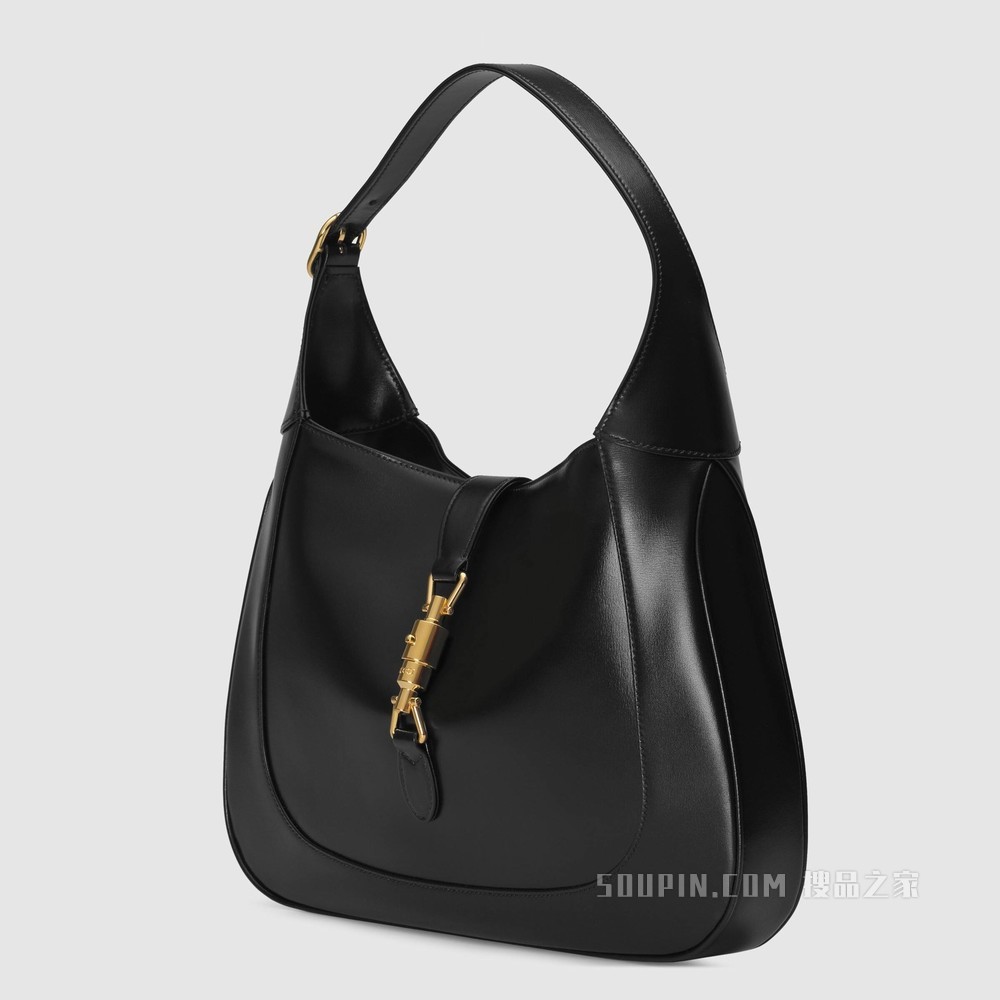 Jackie 1961系列中号手袋 黑色皮革