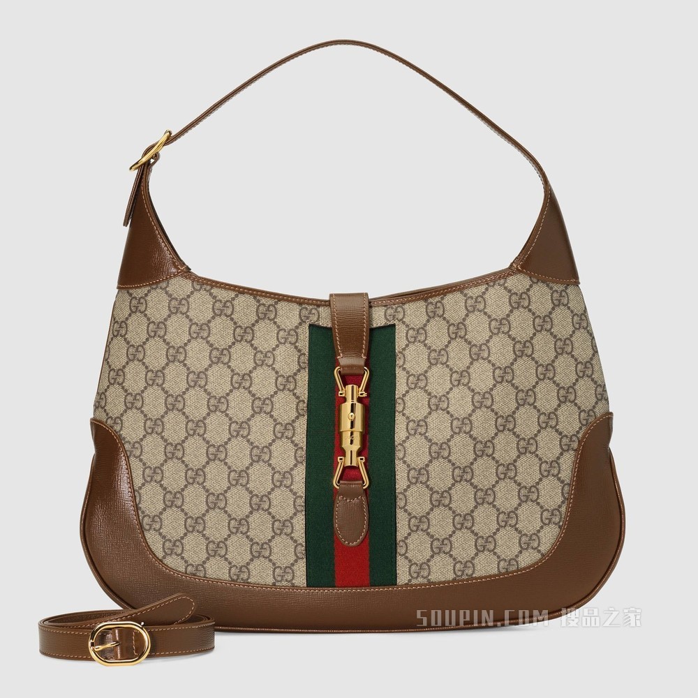 Jackie 1961系列中号手袋 GG Supreme帆布