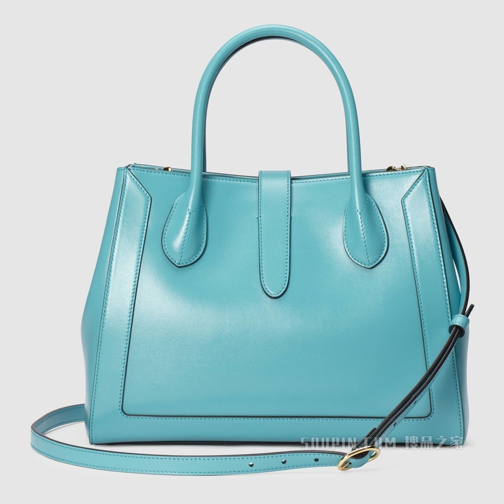 Jackie 1961系列中号托特包 浅蓝色皮革