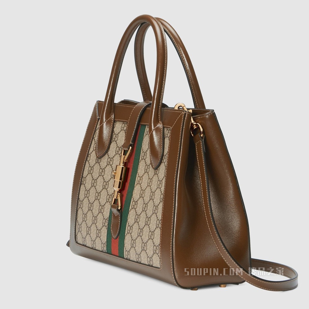 Jackie 1961系列中号托特包 GG Supreme帆布