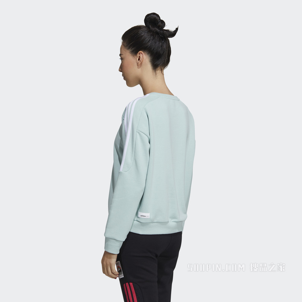 adidas neo W SS OCT SWEAT 运动圆领卫衣