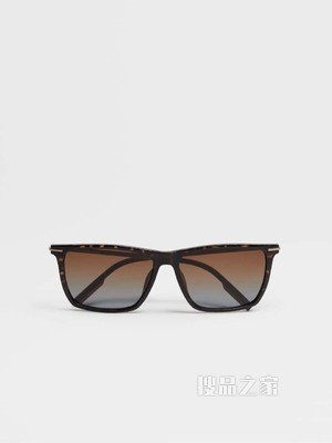 Leggerissimo亮面哈瓦那色太阳镜