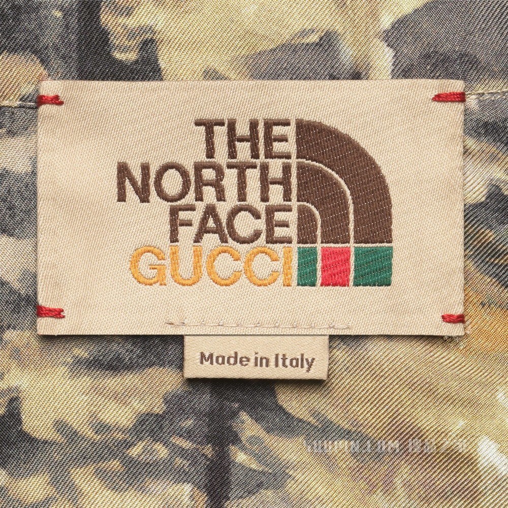 The North Face x Gucci联名系列真丝衬衫 多色