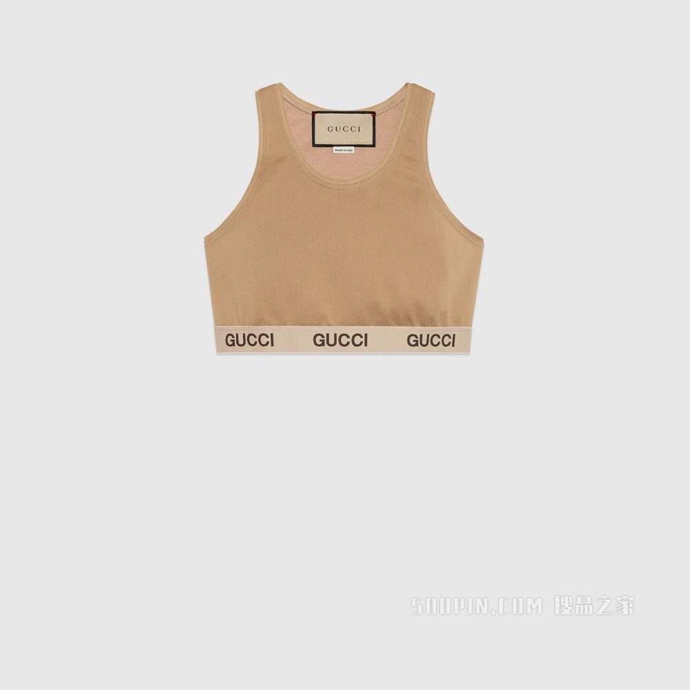 The North Face x Gucci联名系列无袖上衣 驼色