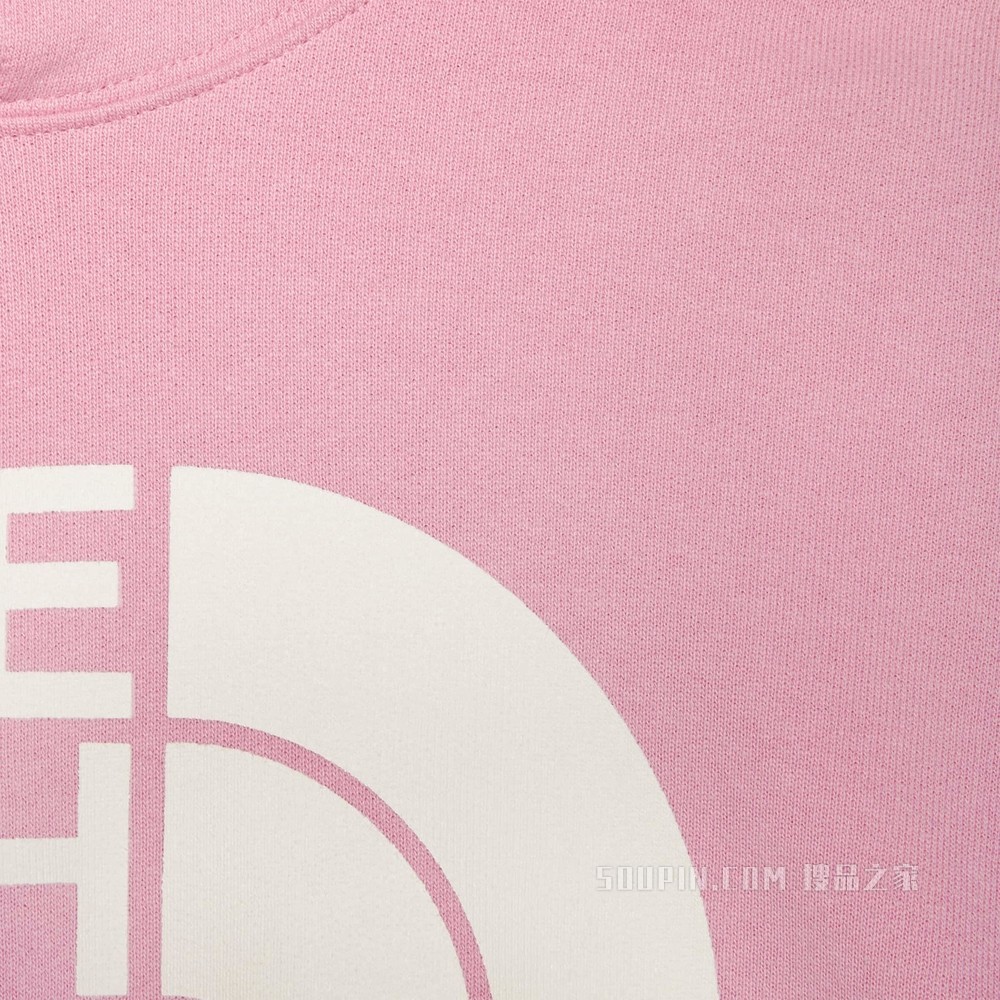 The North Face x Gucci联名系列卫衣 粉色