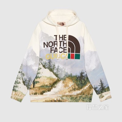 The North Face x Gucci联名系列卫衣 多色