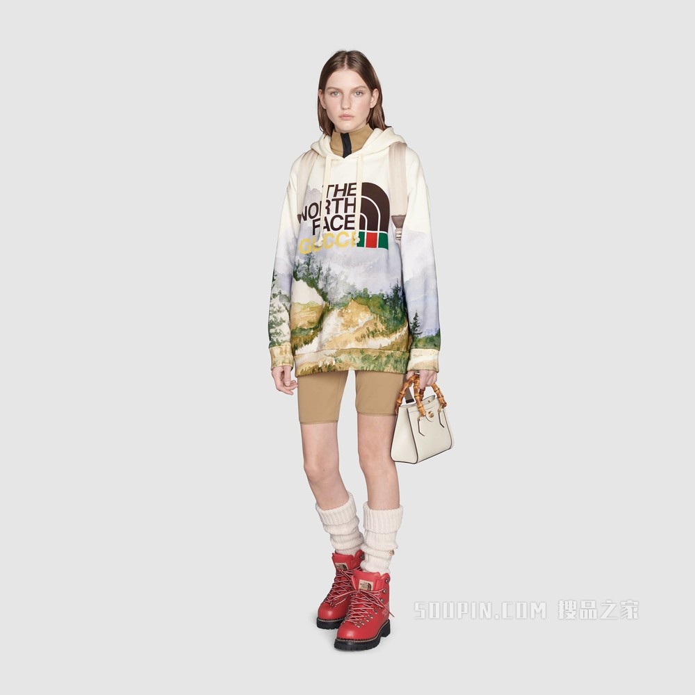 The North Face x Gucci联名系列卫衣 多色