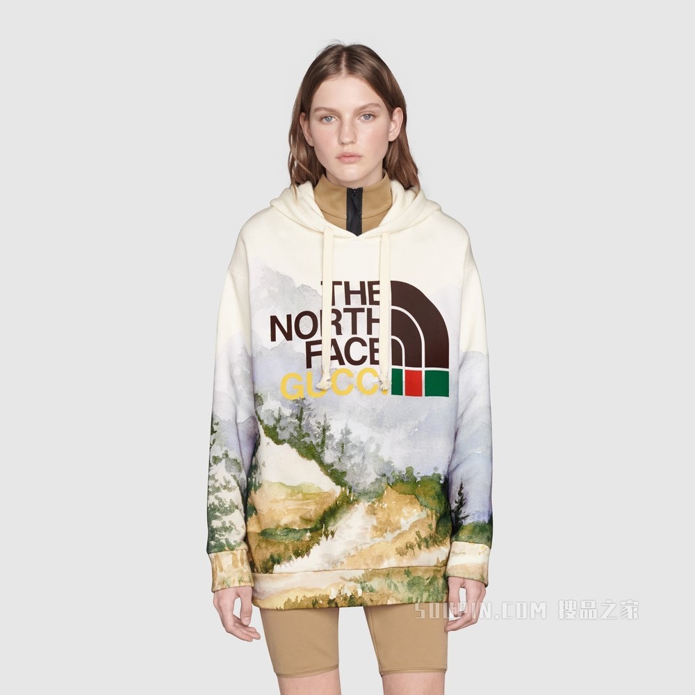 The North Face x Gucci联名系列卫衣 多色