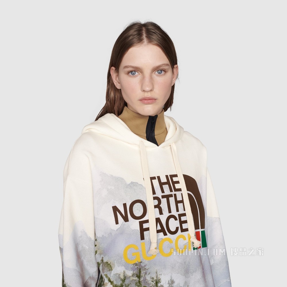 The North Face x Gucci联名系列卫衣 多色
