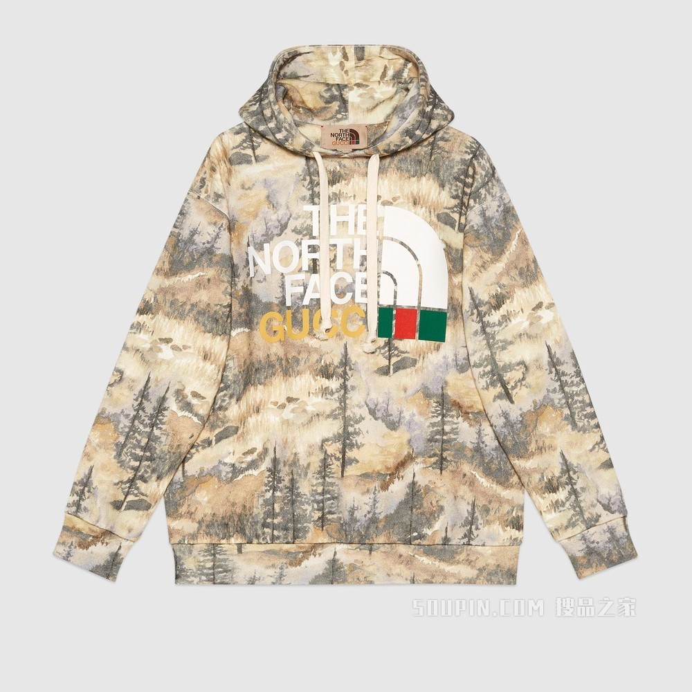 The North Face x Gucci联名系列卫衣 多色